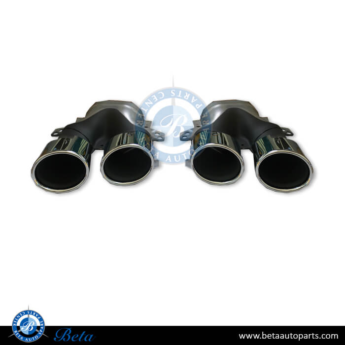 Exhaust Tips AMG E53 Silver Color for Mercedes E-Class W213 2017-up models, Part Number 2134906705 / 2134906805 Exhaust Tips AMG E53 Silver Color for Mercedes E-Class W213 2017-up models, Part Number 2134906705 / 2134906805